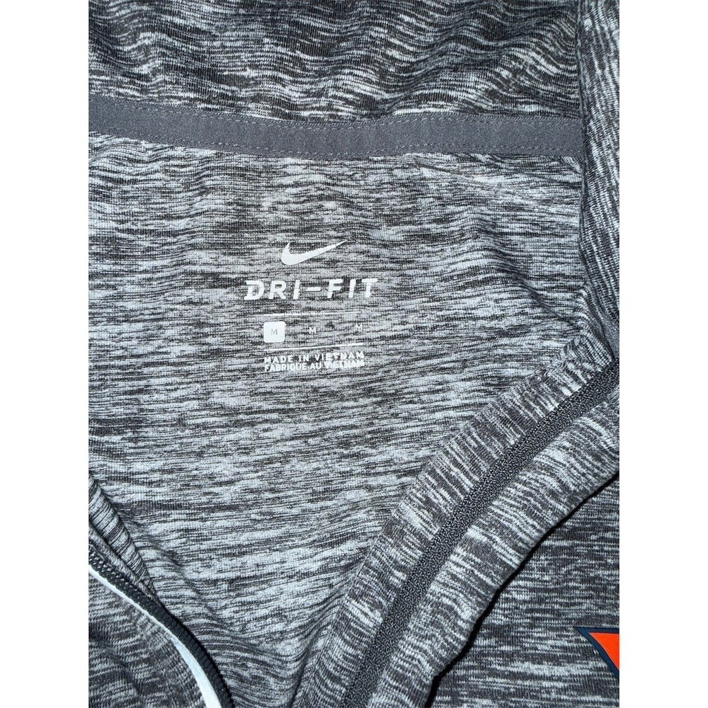 Nike Dri-FIT Element Half-Zip Pullover Womens M Gray Heather UVA Cavaliers - Picture 2 of 8